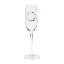 Riviera Maison Festive Wreath Bubbles Glass