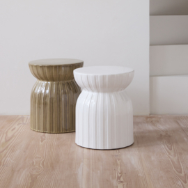 Sintra End Table, Urban Olive