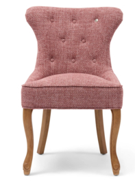 Riviera Maison George Dining Chair Eetkamerstoel Coral Pink