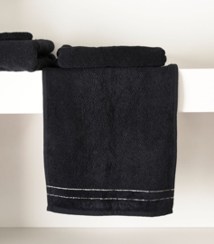 RM Elegant Guest Towel Black 50x30
