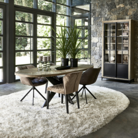 Rivièra Maison Cecil Rug Oval, Cream