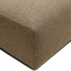 Rivièra Maison Lugano Corner Arm Right peluche bouclé classic brown