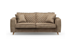 Riviera Maison Kendall Sofa 2,5S Velvet GoldenBeige