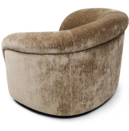Cortona Swivel Armchair Mochaccino