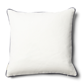 Rivièra Maison RM Monogram Pillow Cover White 50x50