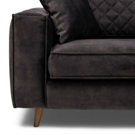 Rivièra Maison Kendall Corner Sofa Right, velvet, grimaldi grey