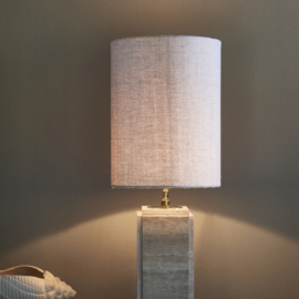 Rivièra Maison Linen Cylinder Lampshade Flax 30x40