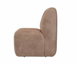 Riviera Maison Eetkamerstoel Dazzle Cafe Latte, Velvet