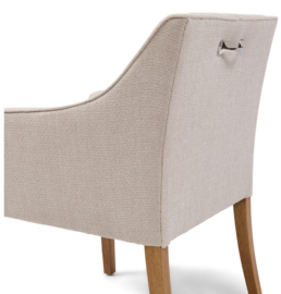 Riviera Maison Eetkamerstoel Savile Row Glossy Flax