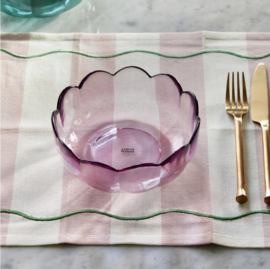 Riviera Maison Toulouse Bowl pink kom rose