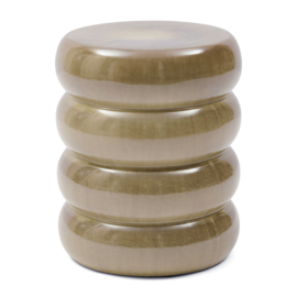 Rose Tower End Table, Olive