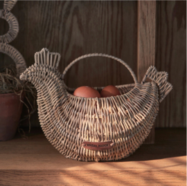 Riviera Maison Rustic Rattan Lovely Chicken Basket