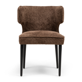 Antibes Dining Armchair, Manhattan Waeve Umber Brown
