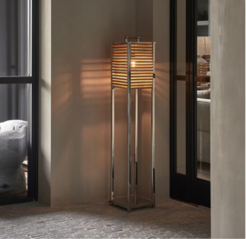 Rivièra Maison Ocean Cay Shutters Floor Lamp silver