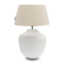 Rivièra Maison Linen Taper Lampshade white 38x21