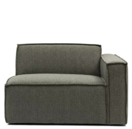 Rivièra Maison Modulaire bank The jagger, arm rechts, pale green