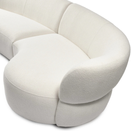 Riviera Maison San Remo 3,5 S Sofa Arm Right, 3,5 Zits Bank Arm Rechts Simply White