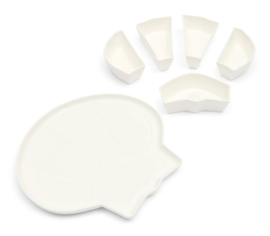 Riviera Maison Ocean Sea Shell Party Plate