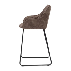 Rivièra Maison Frisco Drive counter Stool, pellini, Coffee