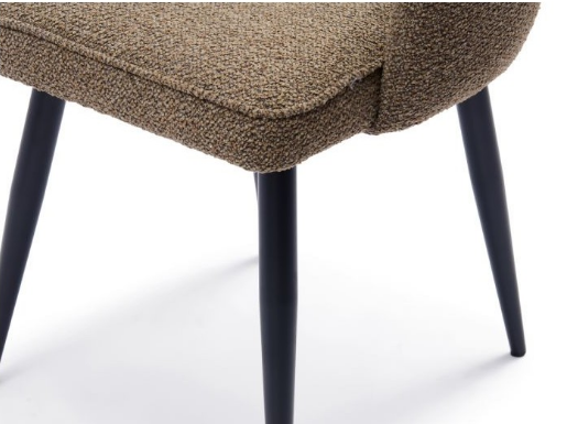 Riviera Maison Dauphine Swivel Dining Arm Chair Classic Brown
