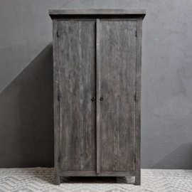 Luksa 2 deurs kast antique grey