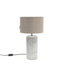 Rivièra Maison Linen Cylinder Lampshade Flax 20x15