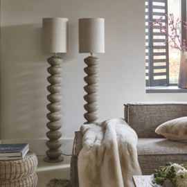 Rivièra Maison Linen Cylinder Lampshade Flax 30x40