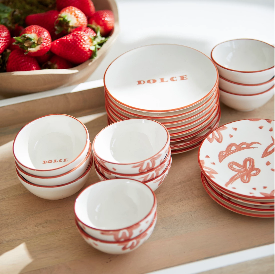 Riviera Maison Bella Flowers Cake Plate