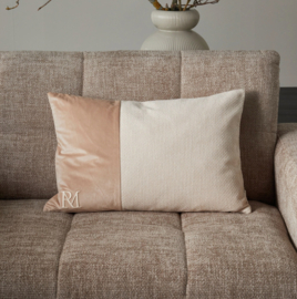 Rivièra Maison RM Monogram Milan Pillow Cover kussenhoes 65x45 cm