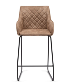 Rivièra Maison Frisco Drive counter Stool, pellini, Camel