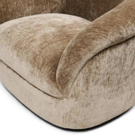 Cortona Swivel Armchair Mochaccino
