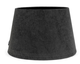 Riviera Maison Lampenkap Phinesse Donkergrijs 35x55 cm