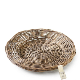 Rustic Rattan Plate