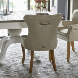 Riviera Maison George Dining Chair linen Flax