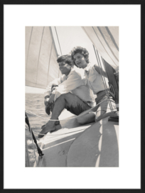 John and Jacky Sailing 60x80cm