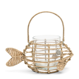 Rivièra Maison Rustic Rattan Classic Fish Votive