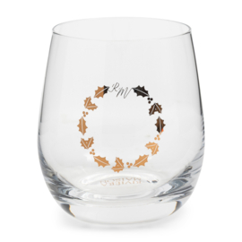 Riviera Maison Festive Wreath Water Glass