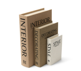 Riviera Maison RM Interior Decorative Book Set of 3 PRE ORDER
