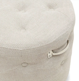 Riviera Maison Bowery Footstool Chelsea Flax