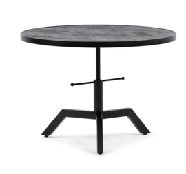 Rivièra Maison Kirkwood Coffee Table Dia 80 Black