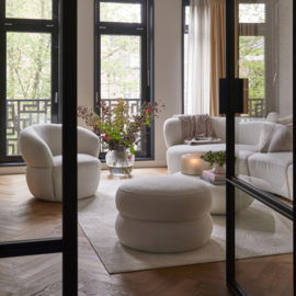 Rivièra Maison San Remo 2,5-zitsbank Arm Rechts Boucle Wit