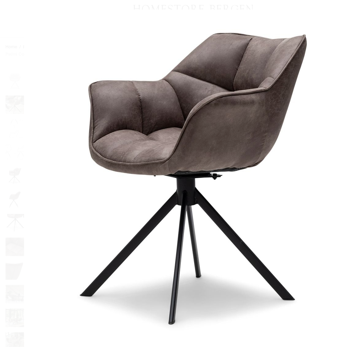 Riviera Maison Carnaby Dining Arm Chair Turning Leg Pellini Coffee