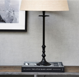 L'Hotel Lamp Base Antique Black