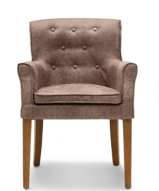 Rivièra Maison La Scala Dining Armchair Pellini Camel