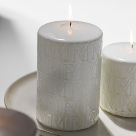 Riviera Maison RM Monogram Pillar Candle