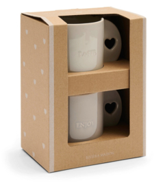 Riviera Maison Taste & Enjoy Mugs Mokken 2 stuks