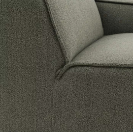 Rivièra Maison Modulaire bank The jagger, arm rechts, pale green