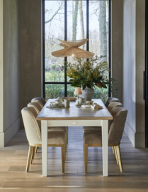 Riviera Maison Whistler Dining Chair Eetkamerstoel , Beige
