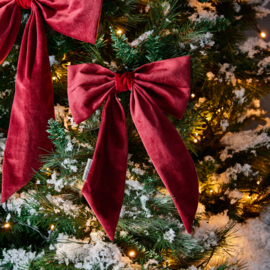 Riviera Maison Velvet Bow Christmas Tree Decoration S