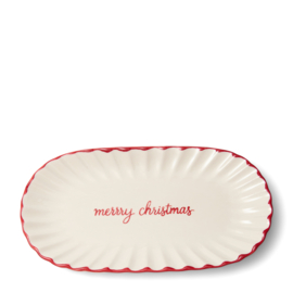 Riviera Maison Merry Christmas Serving Plate